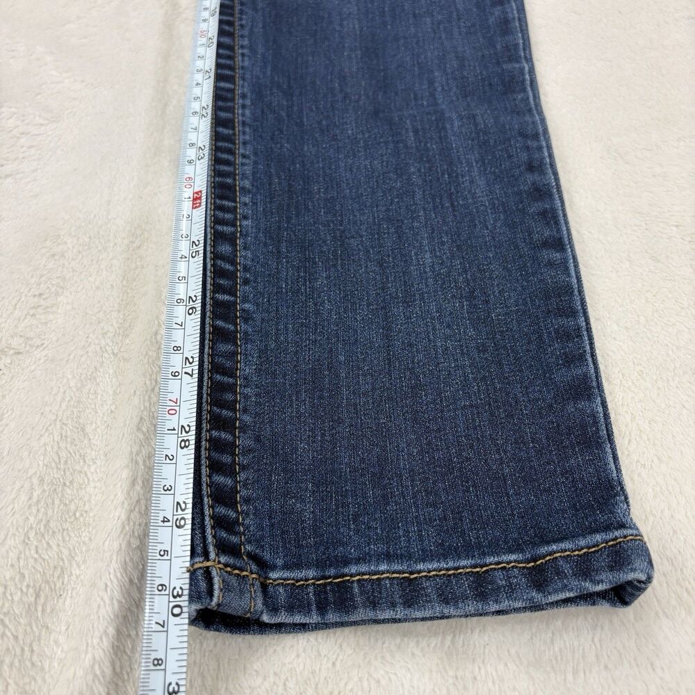 Seven7 for All Mankind Tummyless High Rise Skinny Jeans 16 Regular Stretch Denim - Picture 9 of 9